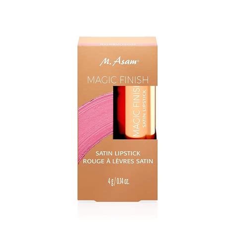 M Asam Magic Finish Satin Lipstick Rosewood Shade Long Lasting