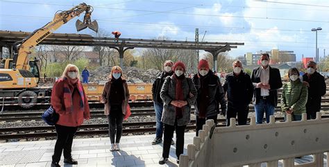 Ortstermin Am Bahnhof Herne SPD Ortsverein Herne Mitte