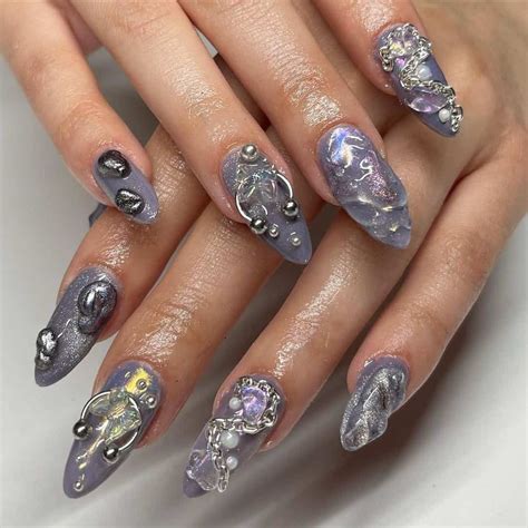 Unique Cat Eye Nail Design Ideas Short And Long Cat Eye