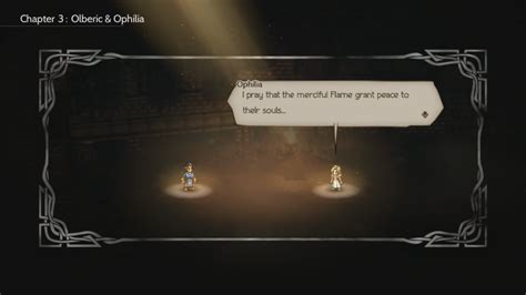 Octopath Traveler Travel Banter Chapter 3 Olberic And Ophilia Youtube