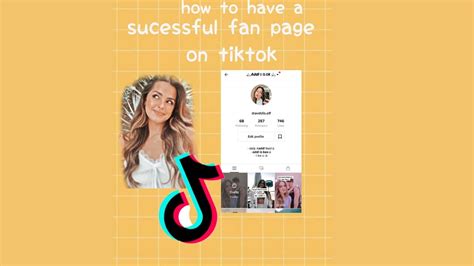 How To Have A Successful Fan Page On Tiktok ☺︎︎ Youtube