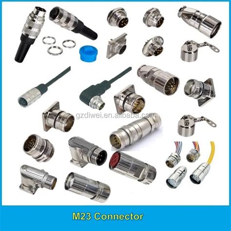 M23 Connector 16 Pin Automotive Connector Flat Male Female Plastic Connectors - Buy M23 ...