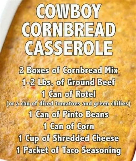 Cowboy Cornbread Casserole Artofit