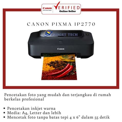 Jual Canon Pixma Ip Printer Single Function Di Seller Gasta Depn