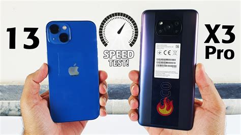 Iphone Vs Poco X Pro Speed Test Woow Youtube