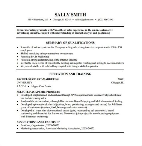 Free Combination Resume Template Word Choosing A Resume Template That