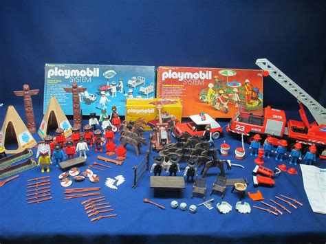 Playmobil System Geobra Huge Vintage Lot Pieces