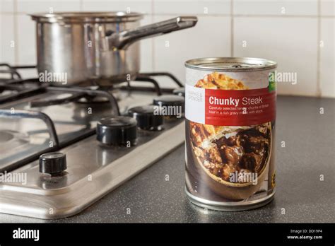 Own Brand Canned Food Can Of Marks And Spencer Chunky Steak Beef Chunks