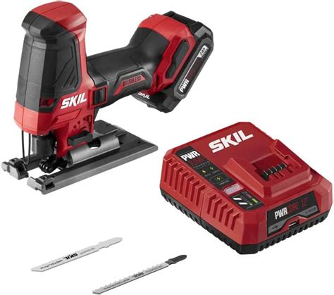 Skil Pwr Core 12 Brushless 12v Compact Jigsaw Kit Includes 20ah Battery And Pwr Jump Charger