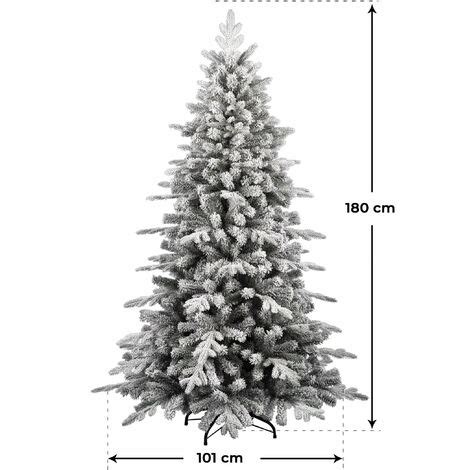 Albero Di Natale Artificiale Innevato Cm Rami Verde