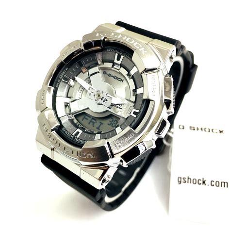 Womens Casio G Shock Gm S110 Steel Analog Digital Watch Gms110 1a