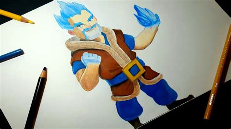 C Mo Dibujar Al Mago De Hielo De Clash Royale Magicbocetos Tutorial