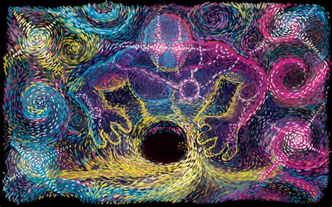 I Draw Enigma Blackhole For Ti8 Merch Entry Van Gogh Style Scrolller