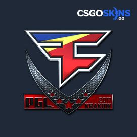 Sticker FaZe Clan Foil Krakow 2017 CSGOSKINS GG