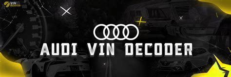 Audi Vin Decoder Check Audi Vin Get History Report