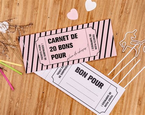 Chéquier Des Amoureux Etsy France