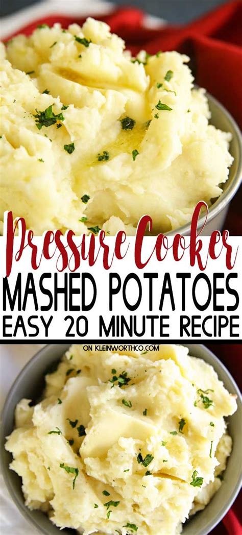 Pressure Cooker Potatoes Artofit