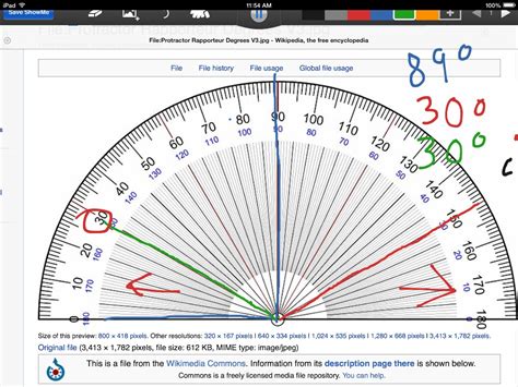 How To Use A Protractor For Geometry Teaching And Learning Activity