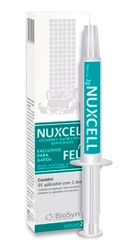 Nuxcell Fel Suplemento Vitamínico Para Cães E Gatos 2gr Parcelamento