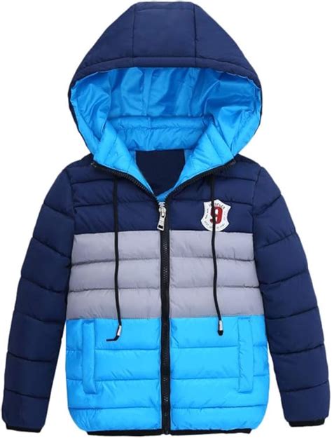 Baohooya Manteau A Capuche Garcon Ans Hiver Chaud Enfant Chic