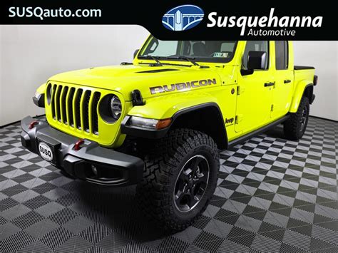 New 2023 Jeep Gladiator Rubicon Crew Cab In Wrightsville 23264 Susquehanna Chrysler Dodge