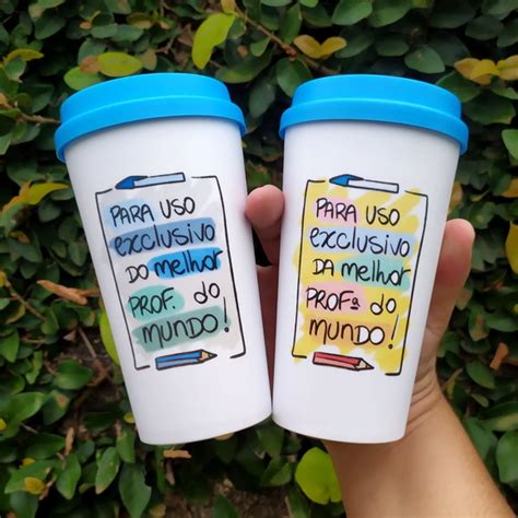 Copo Bucks Eco Personalizado Dia Dos Professores 400ml Elo7