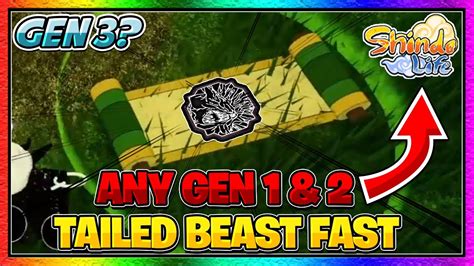 NEW FASTEST METHOD To Get Any GEN 1 And GEN 2 Tailed Beast Get All