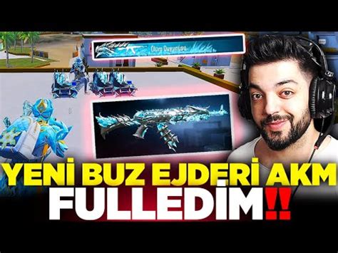 YENİ VURMA EFEKTLİ BUZ EJDERİ AKMYİ ÇIKARTIP FULLEDİM BU SİLAH NORMAL