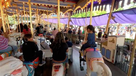 King Arthur Carrousel The Ride 06 22 23 Disneyland Resort YouTube