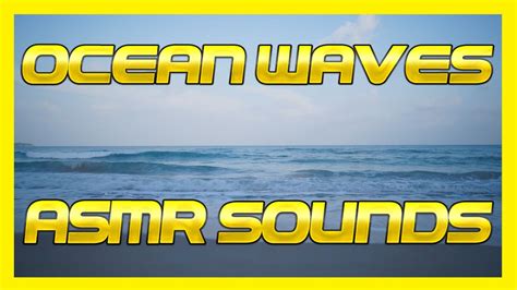 Ocean Waves Sounds 🌊 Asmr Sounds For Sleep Relax 🔊 Youtube