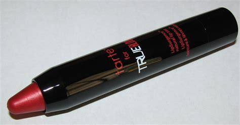 Tarte For TRUE BLOOD LipSurgence Lip Tint Swatches Review Blushing Noir