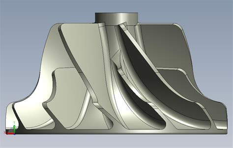 涡轮12 Solidworks 2012 模型图纸免费下载 懒石网