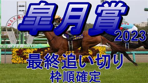 【皐月賞2023】第83回皐月賞最終追い切り枠順確定 競馬動画まとめ