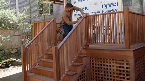 A Sturdy Rail For Outdoor Stairs Fine Homebuilding