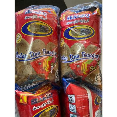 Ready Stock Pcs Keropok Ikan Seameq Dengan Sos Pencicah