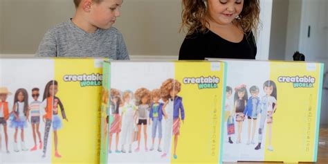 Creatable World Dolls from Mattel - Gender Neutral Play