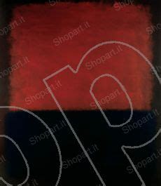 Mark Rothko N Quadro Stampa Su Tela Poster Tavola