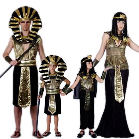 Egyptian Pharaoh Costumes Halloween Party Adults Clothing Egyptian Pharaoh King Men Fancy Dress