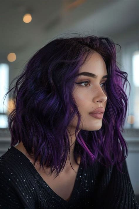 90 Creative Purple Hair Color Ideas In 2024 Purple Hair Vivid Hair