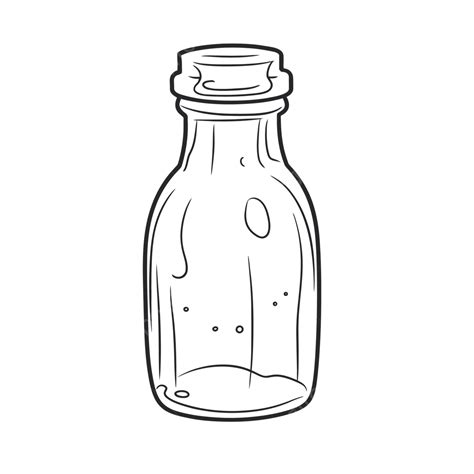 Glass Bottle Drawing