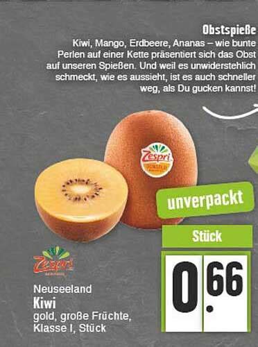 Kiwi Zespri Angebot Bei E Center