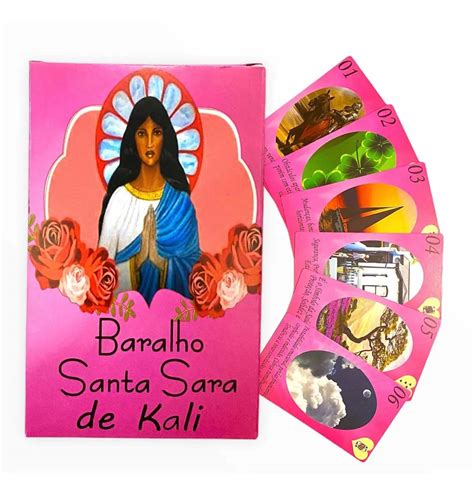 Baralho Santa Sara De Kali 36 Cartas Interpretativas P Iniciantes