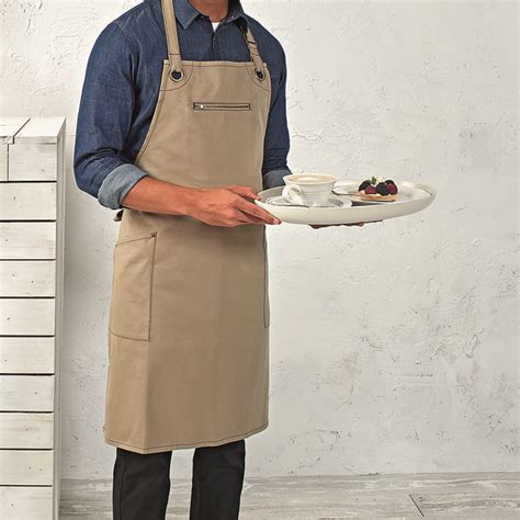 Unisex Sustaniable Bib Apron Hospitality Work Wear Bib Apron