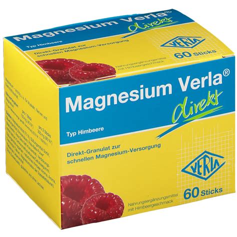 Magnesium Verla Direkt Himbeere Shop Apotheke At