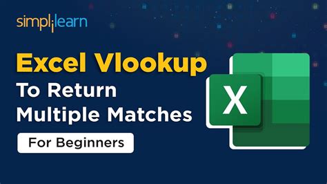 Excel Vlookup To Return Multiple Matches Vlookup Tutorial For