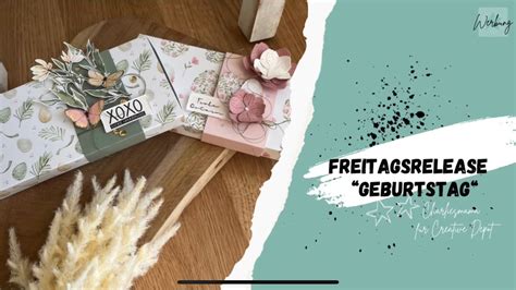 Freitagsrelease Bei Creative Depot Geburtstag Inspirationen Zu Den