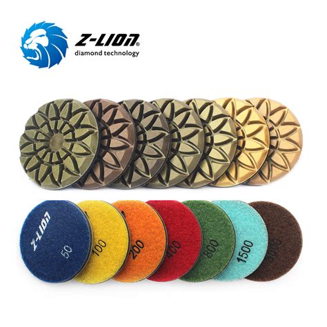 Zl Sf Diamond Resin Bond Wet Polishing Pads For Concrete Grinding Z