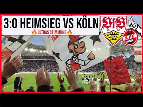 Cannstatter Kurve Stimmung Vfb Stuttgart Fc K Ln Tor