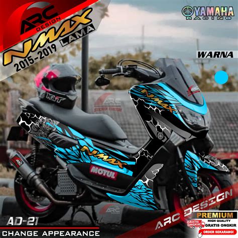 Cod Decal Sticker Yamaha Nmax Old Full