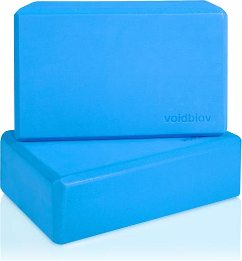 Voidbiov Foam Yoga Blocks 2 Pack Set High Density Eva Pilate Bricks